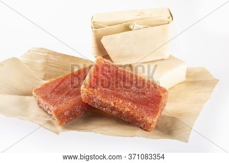 Traditional Colombian Sweet From The Velez Town In Santander Called Bocadillo - Psidium Guajava