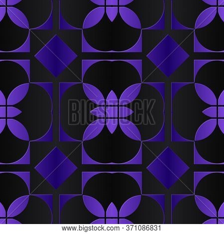 Seamless Pattern As Imitation Of Colored Metal Foil.\nbackground With A Metal Surface As A Graphic D