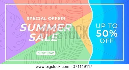 Summer Sale. Summer Sale vector. Summer Sale background. Summer Sale illustration. Summer Sale design. Summer Sale template. Trendy Summer Sale vector background. Summer Sale vector illustration for banner, poster, invitation, design template.