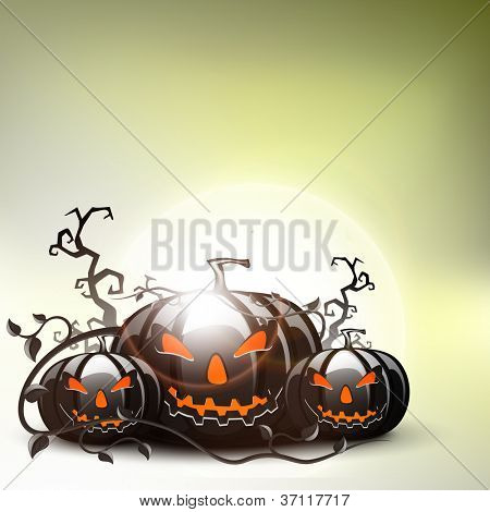 Halloween dýně. EPS 10.