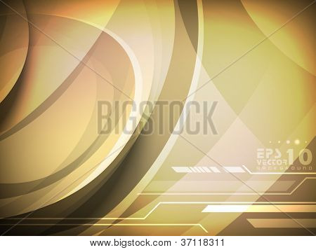 Hallo Tech abstrakt Hintergrund. EPS 10.