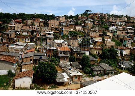 Itacare, Bahia / Brazil - January 12, 2012: Popular Housing In The City Of Itacare.