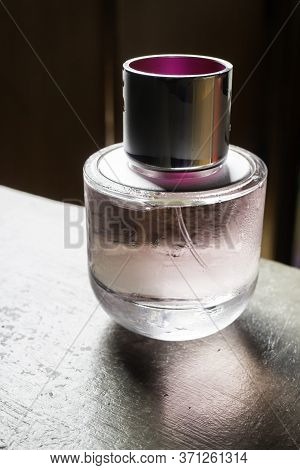 Beauty And Sweet Fresh Perfume Bottle, Stock Photo