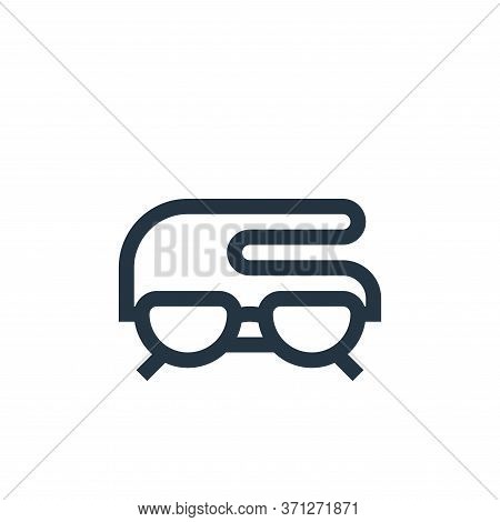 Reading Glasses Vector Icon. Reading Glasses Editable Stroke. Reading Glasses Linear Symbol For Use 