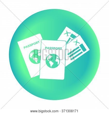The Passport Icon From The Sea Set