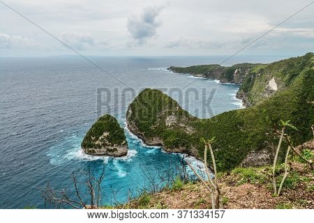 Paluang Cliff Above Beautiful Blue Waters