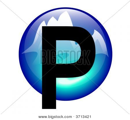 산 주차장 아이콘