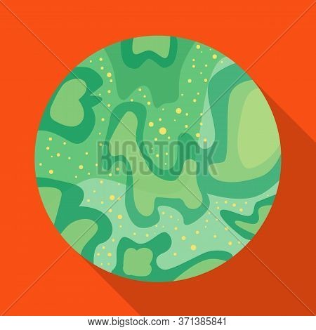 Vector Design Of Planet And World Symbol. Web Element Of Planet And Eco Vector Icon For Stock.