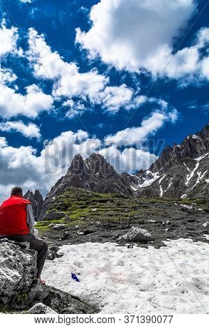 The Mountains Of The Maira Valley In Southern Piedmont