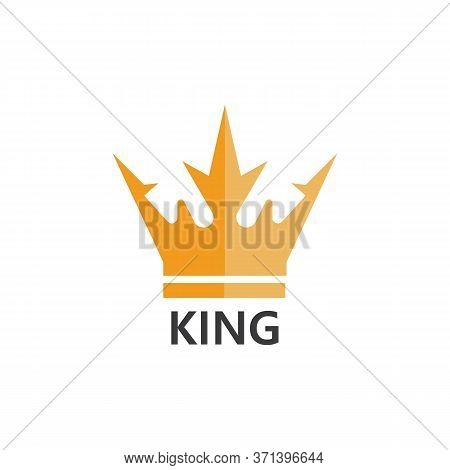 Crown Logo Template Vector Icon