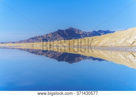 Landscape With Reflections At Bonnievale Salt Flat