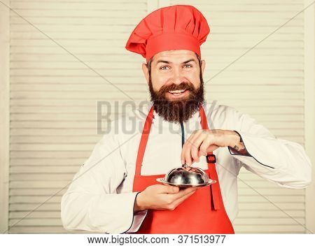 Delicious Meal Presentation. Haute Cuisine Characterized Meticulous Preparation And Careful Presenta
