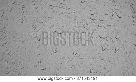 Rain Weather Wet Car Glass, Dusty Window With Raindrops, Rain Water Autumn Rain, Backdrop Drop Textu