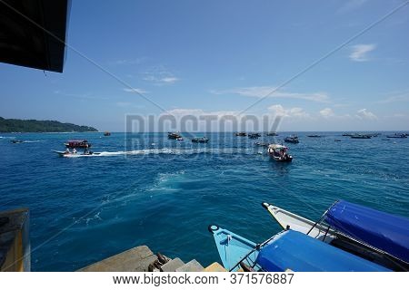 Beautiful Beach At Perhentian Islands, Terengganu, Malaysia