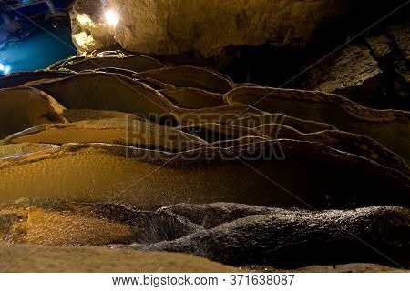 Jiu Xiang Rong Dong. February 2019. The inner of the Jiu Xiang Rong Dong cave near Kunming in Yunnan