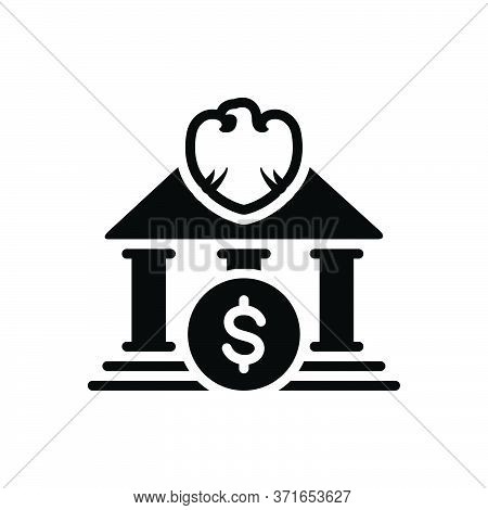 Black Solid Icon For Barclay Bank Brand Company