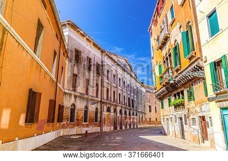 State Archives Of Venice Archivio Di Stato Building In Historical City Centre Sestiere Of San Polo, 