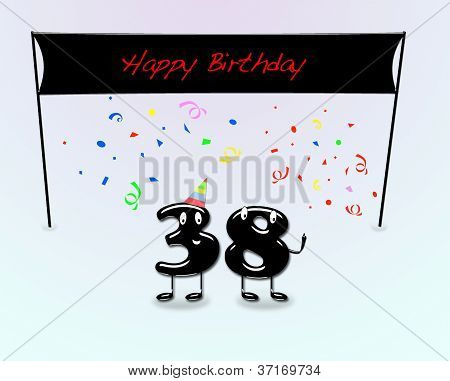 38Ste verjaardagspartij.