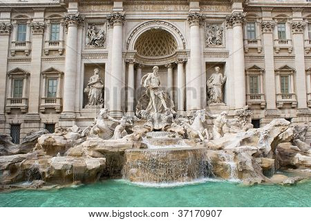 Fontána di Trevi, Řím, Itálie