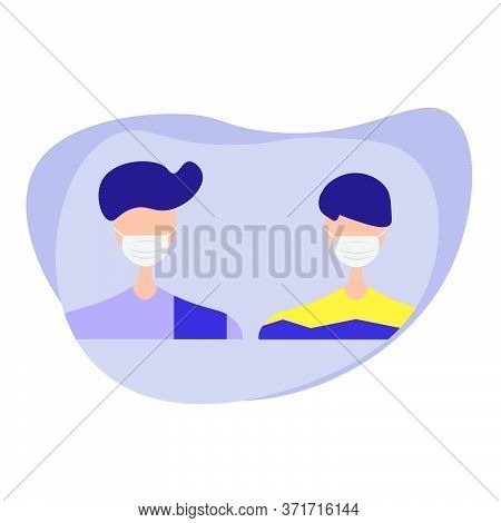 Men Using Face Mask