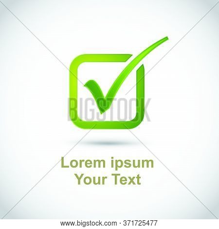 02-check Mark Design,logo Template