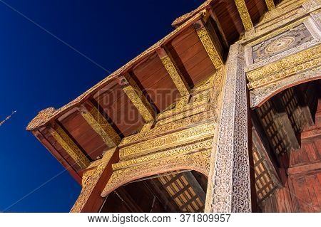 Wat Phra Singh Temple ,construction Of Wat Phra Singh, B.e. Year 1345, When King Payu, The Fifth Kin