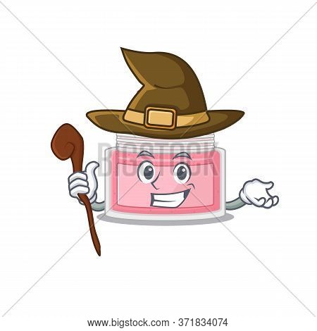 Sneaky Witch Body Srub Cartoon Character Design