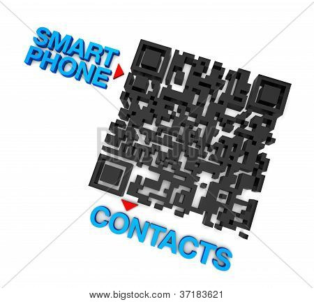 QRcode Smart telefonní kontakty