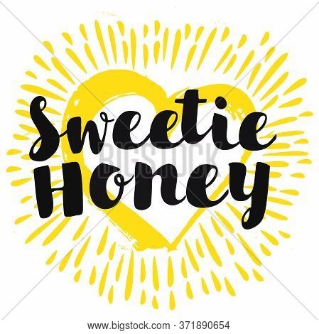 Set Of Brushpen Lettering And Calligraphy Affectionate Nickname For Your Significant Other With Such