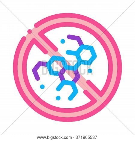 Non-recognition Of Occupational Medicine Icon Vector. Non-recognition Of Occupational Medicine Sign.