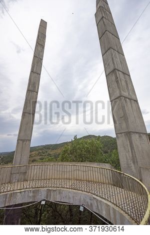 Samuel Fortress, Bulgaria- September 12, 2013: Fortress Of Bulgarian Tsar Samuel Near Village Of Kli