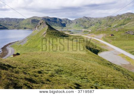 Sommer norske landskab