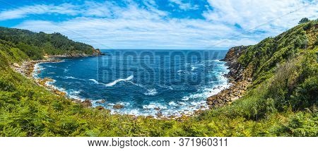 Monte Ulia In The City Of San Sebastián, Basque Country. Visit The Hidden Cove Of The City Called Il