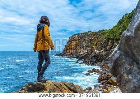 Monte Ulia In The City Of San Sebastián, Basque Country. Visit The Hidden Cove Of The City Called Il