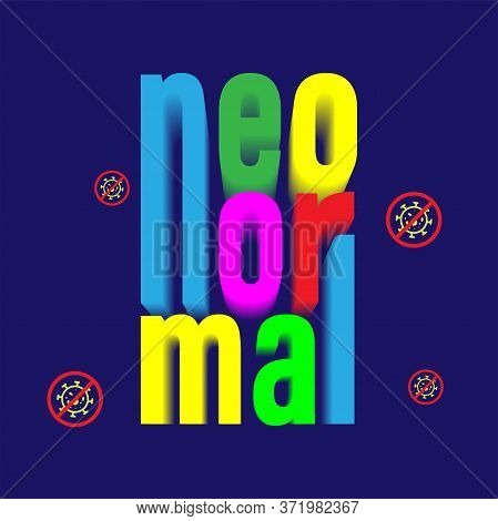 New Normal Campaign In Typography Design
