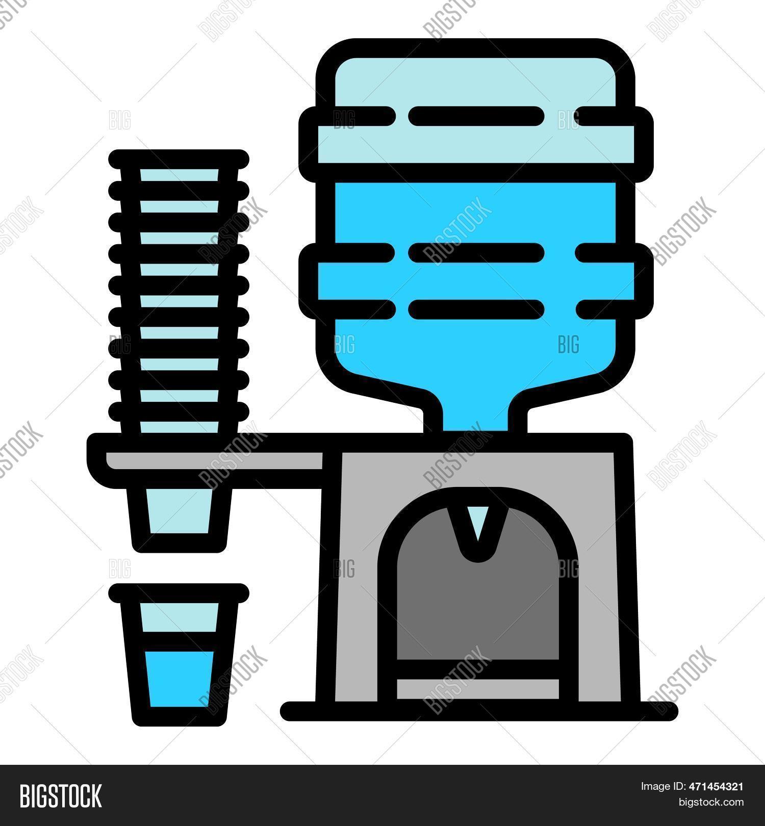 Water Cooler Glasses Image & Photo (Free Trial) Bigstock