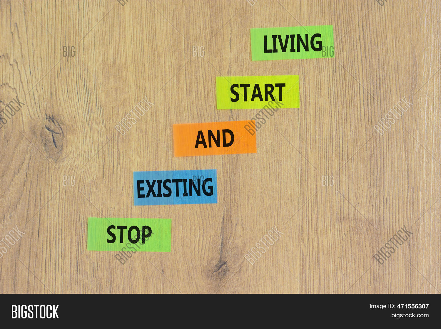 Stop Existing Stop Existing Start Image & Photo (Free Trial) | Bigstock