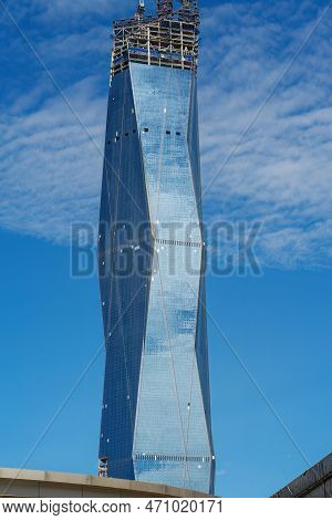 Kuala Lumpur, Malaysia - September 20, 2021 The New Iconic Landmark And Soon Second Tallest Building