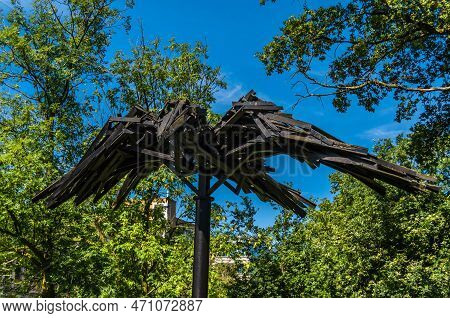 The Hague, The Netherlands - August 26, 2013: Artwork 