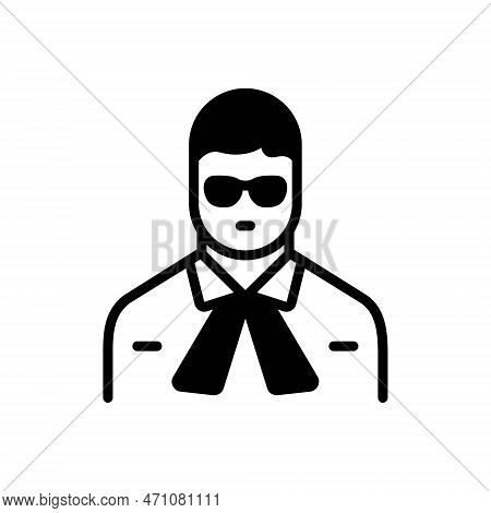 Black Solid Icon For Advocate Solicitor Barrister Pleader Consultant Legal Solicitor Counsel Advisor