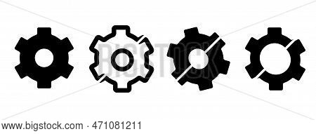 Setup And Settings Icons Set. Collection Of Simple Linear Web Icons Such Installation, Settings, Opt