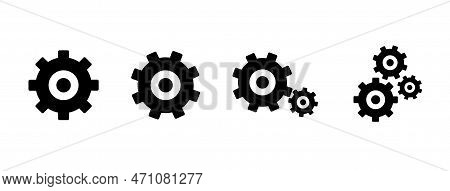 Setup And Settings Icons Set. Collection Of Simple Linear Web Icons Such Installation, Settings, Opt