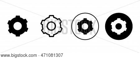 Setup And Settings Icons Set. Collection Of Simple Linear Web Icons Such Installation, Settings, Opt