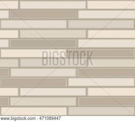 Floor Tiles Wood Parquet. Flooring Wooden Seamless Pattern. Design Laminate. Parquet Rectangular Tes