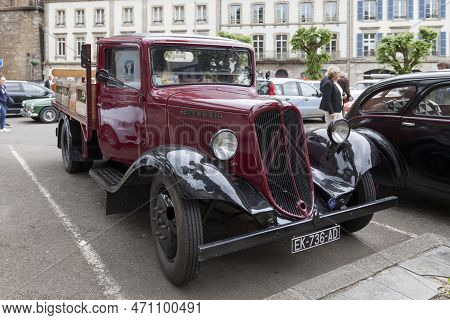 Morlaix, France - May 22 2022: Citroën Type 23r Series U