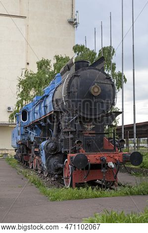 Belgrade, Serbia - May 24 2019: A Hungarian-built MÁv Class 424 Steam Locomotive From Marshall Tito'