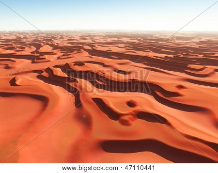 Dune af sands - naturlige tekstur