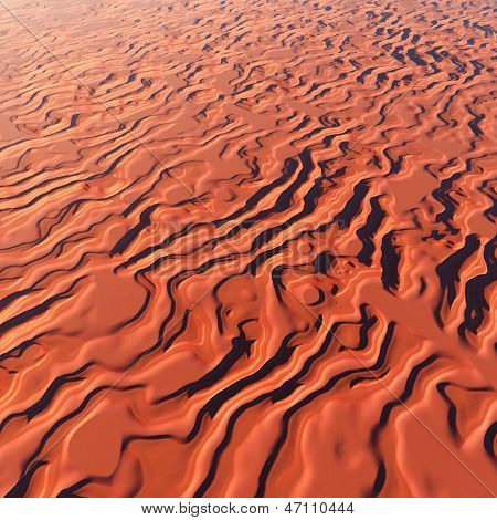 Dune af sands - naturlige tekstur