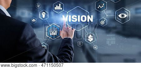 Vision Direction Future Business Inspiration Motivation Concept