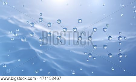 Omeprazole Molecular Structure, 3d Model Molecule, Proton-pump Inhibitors, Structural Chemical Formu